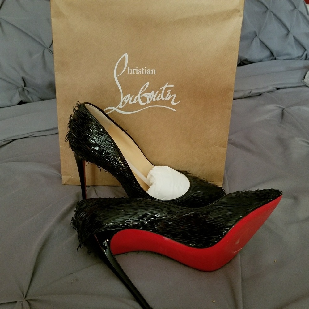 Christian Louboutin 36.5 worn only once.